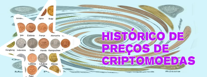 PreÃ§o das moedas virtuais